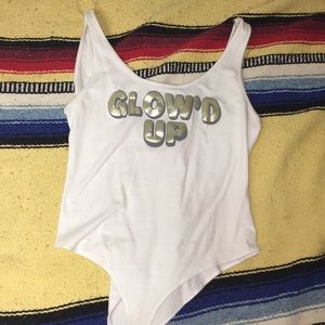 Glowd Up body suit size large